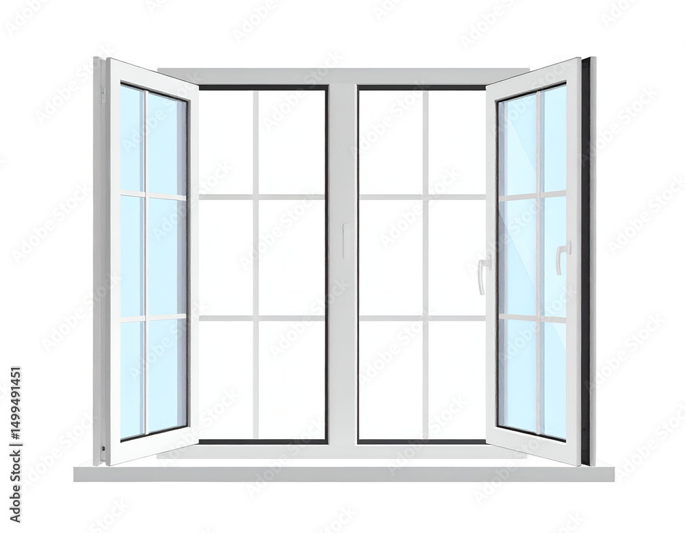 Open window frame Open window frame