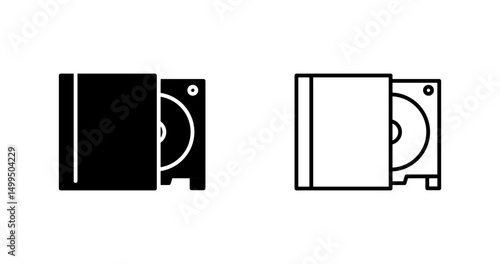 CD ROM Drive Vector Icon