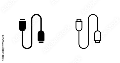 Video Cable Vector Icon