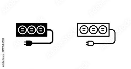 Surge Protector Vector Icon
