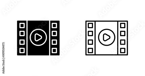 Video Editing Vector Icon