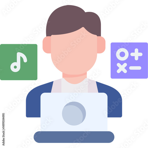 Subjects Selection Icon