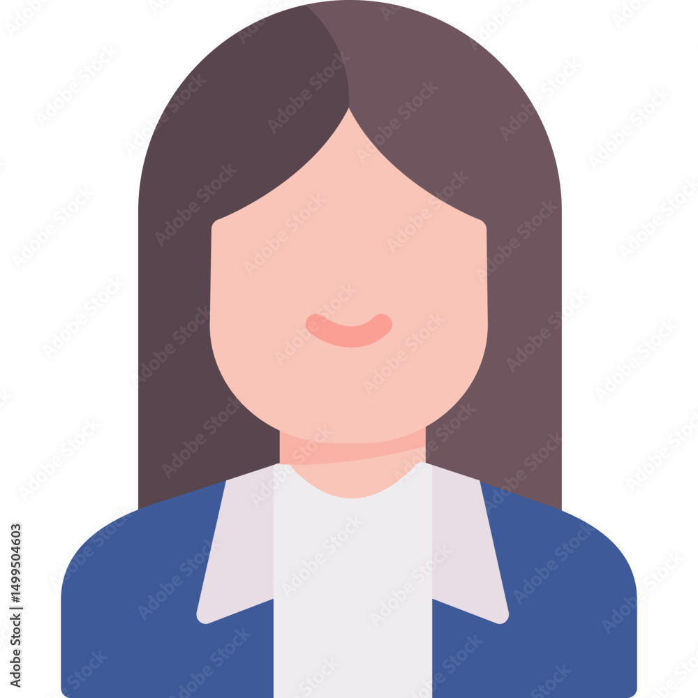 Female Student Icon Female Student Icon
