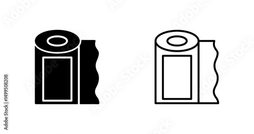Plastic sheeting Vector Icon