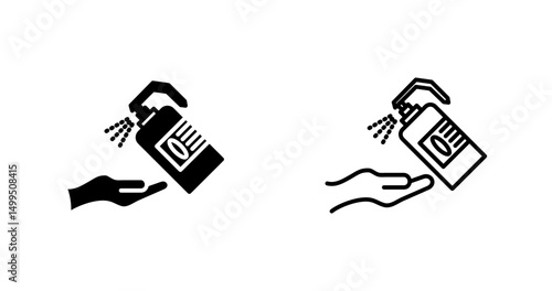 Antiseptic wipes Vector Icon
