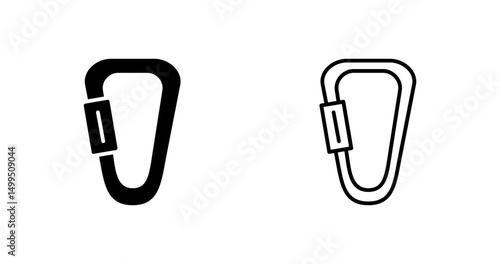 Carabiners Vector Icon
