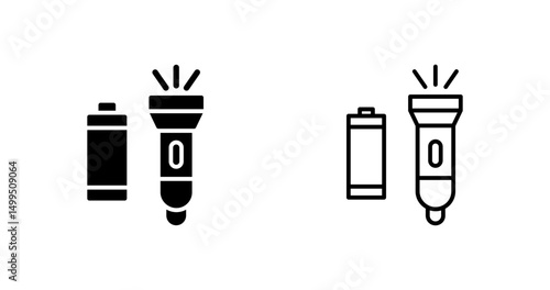Spare batteries Vector Icon