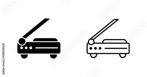 Slide Scanner Vector Icon