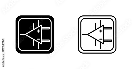 Amplifier Vector Icon