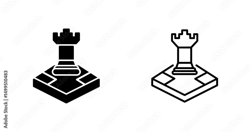 Strategy Game Vector Icon Strategy Game Vector Icon
