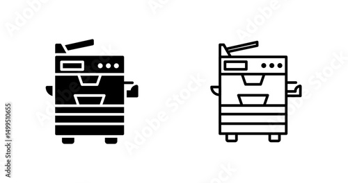 Copier Vector Icon