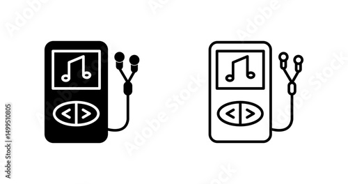 MP3 Player Vector Icon