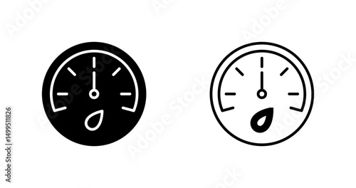 Barometer Vector Icon