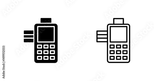 Magnetic Stripe Reader Vector Icon