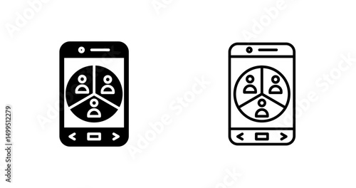 Market Segmentation Vector Icon