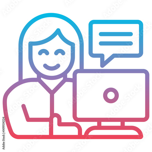 Virtual Assistant Icon