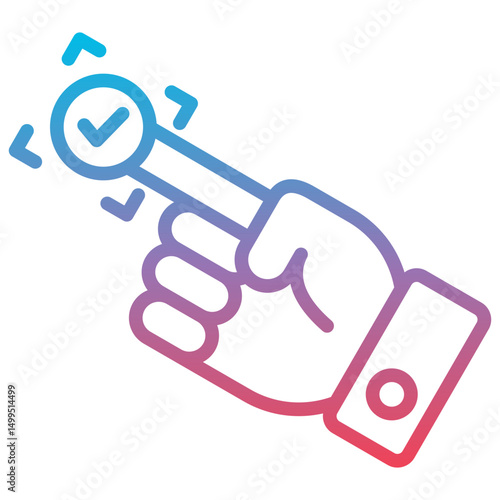 One Click Approval Icon