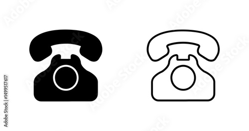 Telephone Vector Icon