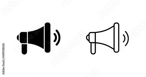 Public Address System Vector Icon