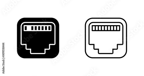 Ethernet Vector Icon