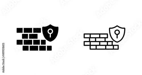 Firewall Vector Icon
