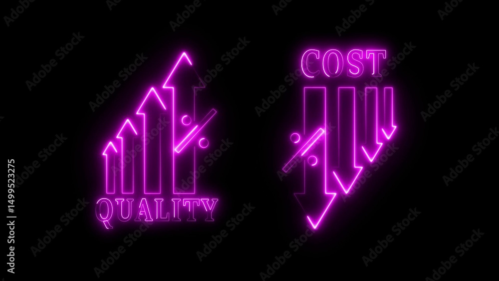 quality vs cost concept quality vs cost concept