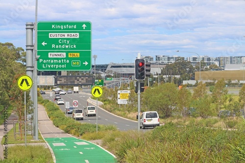 Photography Streetscape with signage