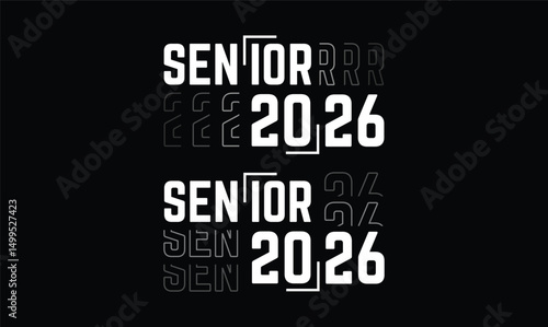 senior 2026 t shirt design