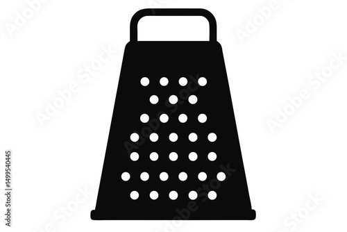 grater on white background