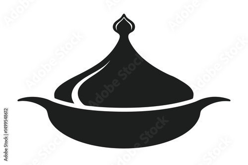 oil lamp vector illustration