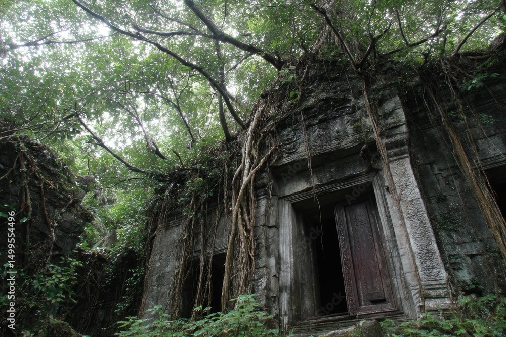 Exploring hidden temples covered in vines in Southeast Asia Exploring hidden temples covered in vines in Southeast Asia
