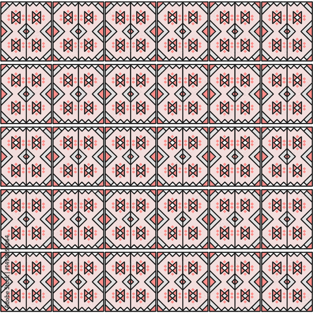 seamless geometric pattern with squares seamless geometric pattern with squares