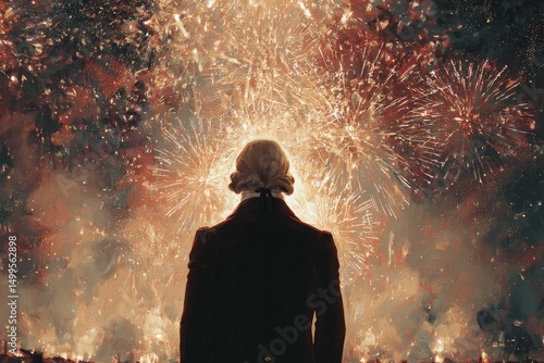 Imagine you're a founding father witnessing the modern 4th of July celebrations. Describe your thoughts.