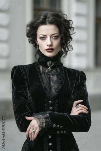 A person in sophisticated d...
