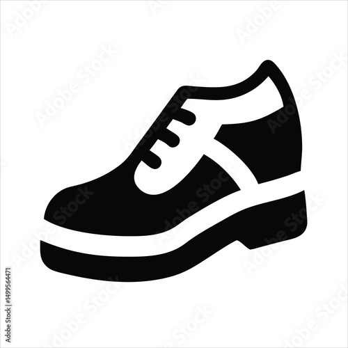 hand drawn illustration of a shoe