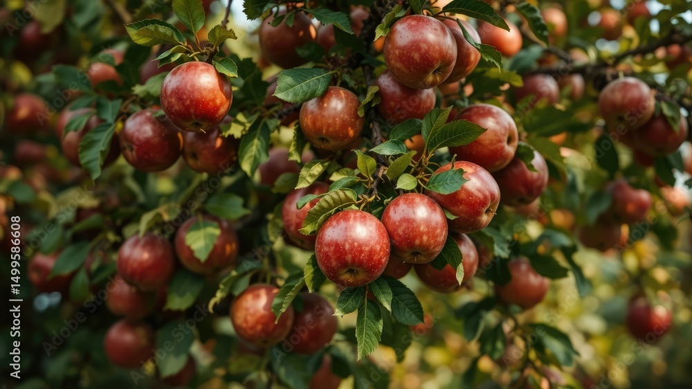 Obraz premium Wild Apple Orchard, Autumnal Bounty