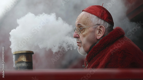 Election of new pope marked by white smoke from chimney at papal conclave