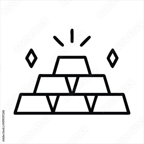 bullion icon design