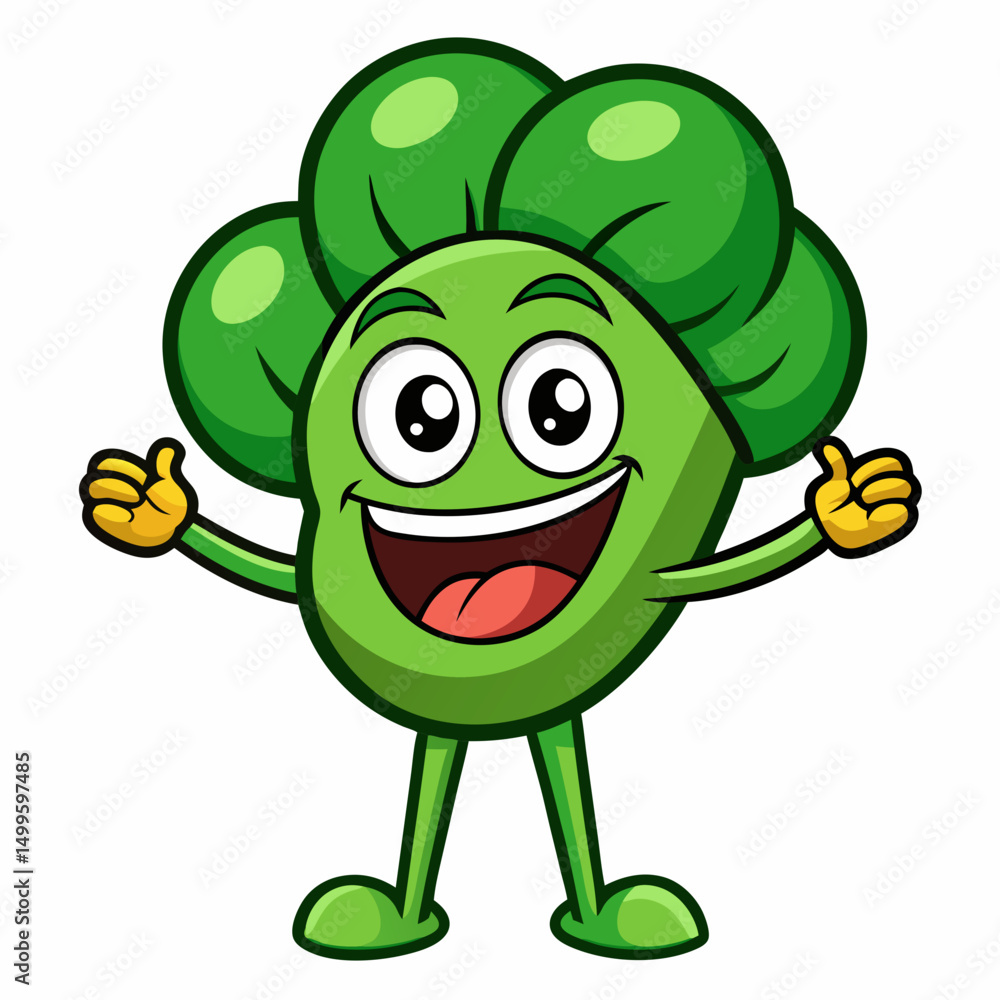 Fototapeta premium funny cartoon android