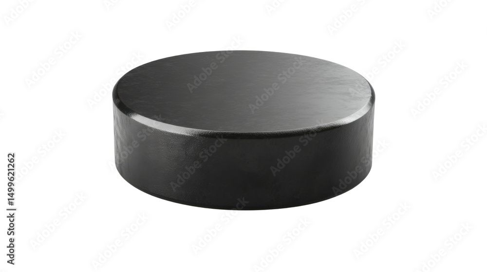 hockey puck on white background hockey puck on white background