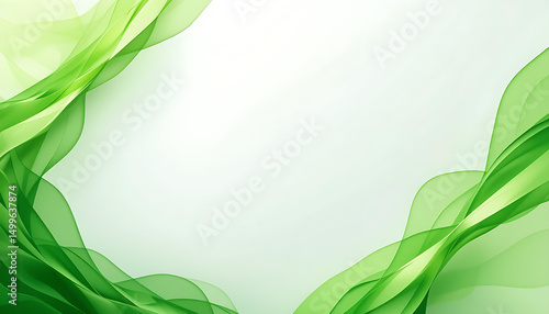 Modern Tech Abstract PowerPoint Background with Clean Gradient Center