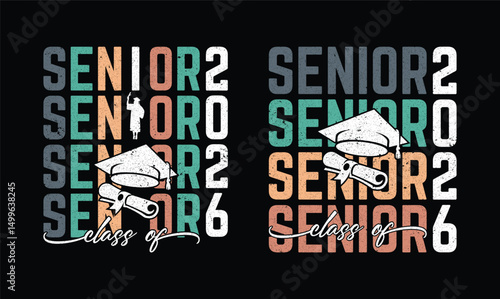 senior 2026 t shirt design