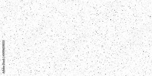 Black and white terrazzo background. Terrazzo mosaic stone pattern. Classic terrazzo pattern with black and grey chips. Old surface marble for background. Polished concrete floor pattern.