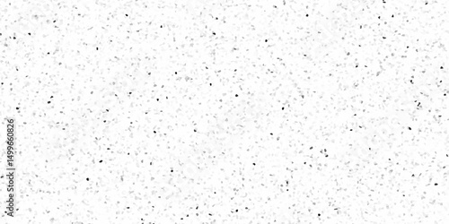 Black and white terrazzo background. Terrazzo mosaic stone pattern. Classic terrazzo pattern with black and grey chips. Old surface marble for background. Polished concrete floor pattern.