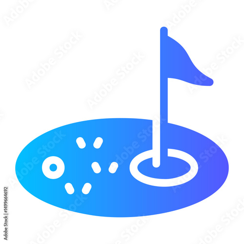 birdie gradient icon