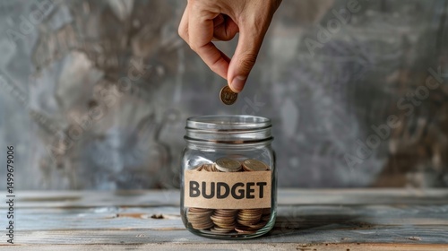 The Budget Coin Jar