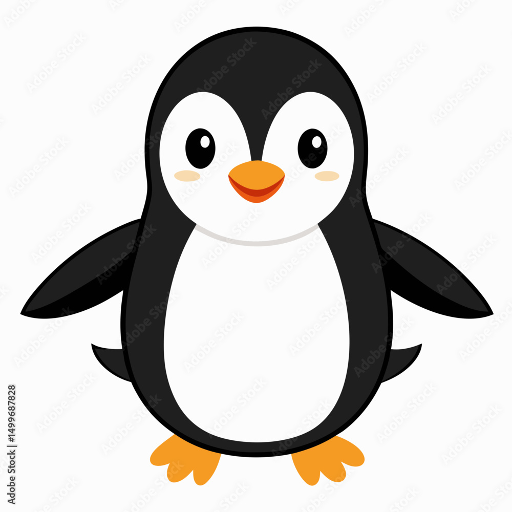 Obraz premium penguin on a snow