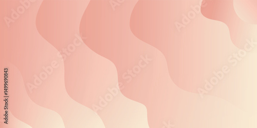 Pastel Color Cream Background. vector