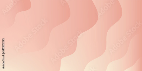 Pastel Color Cream Background. vector
