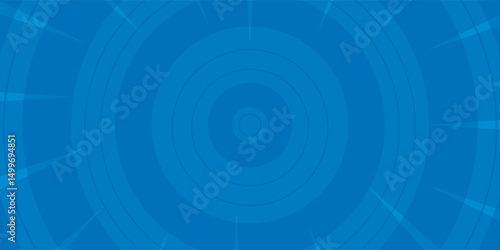 Blue comic book background vintage pop art superhero background for comics, comic background with dot pattern halftone abstract vector flash and circle texture